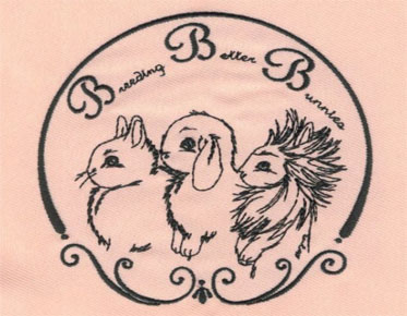 embroidery digitizing rabbits